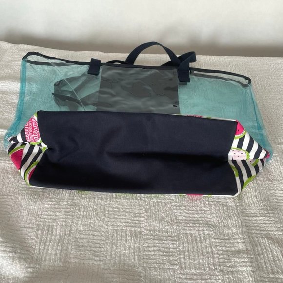 Large Clear Tote - Watermelon personalization - Picture 7 of 9